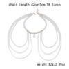 New Beach Vacation Style Imitation Bead Tassel Necklace for Women, a Unique And Exquisite Piece
