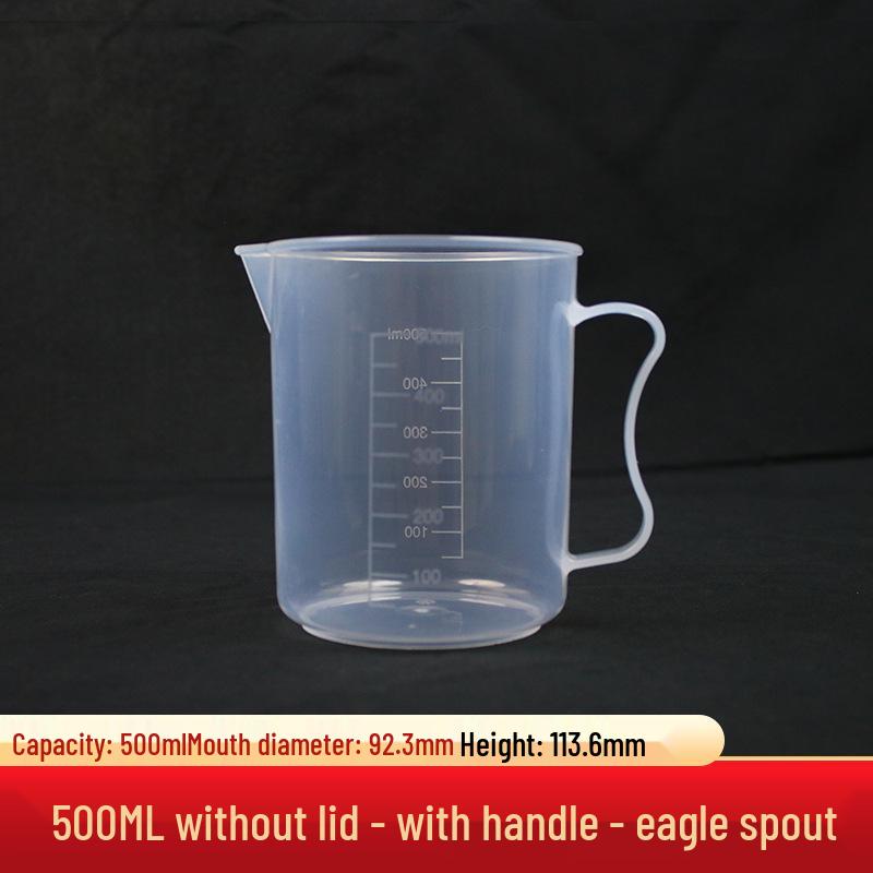 Graduated Plastic Measuring Beaker Set: 20ml to 3000ml