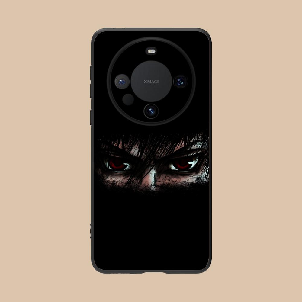 Anime Eyes Phone Case for Huawei Mate 60 50 40 30 20 10 Pro Plus Lite E 5G Soft TPU Shockproof Cover