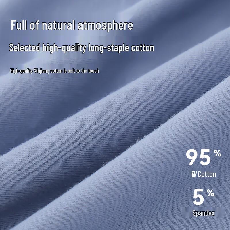 Mao Ren Men's Antibacterial Cotton & Bamboo Boxer Briefs (4-Pack)