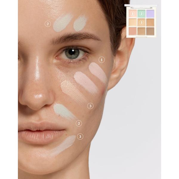 DASIQUE Pro Concealer Palette 9g (2 Colors)
