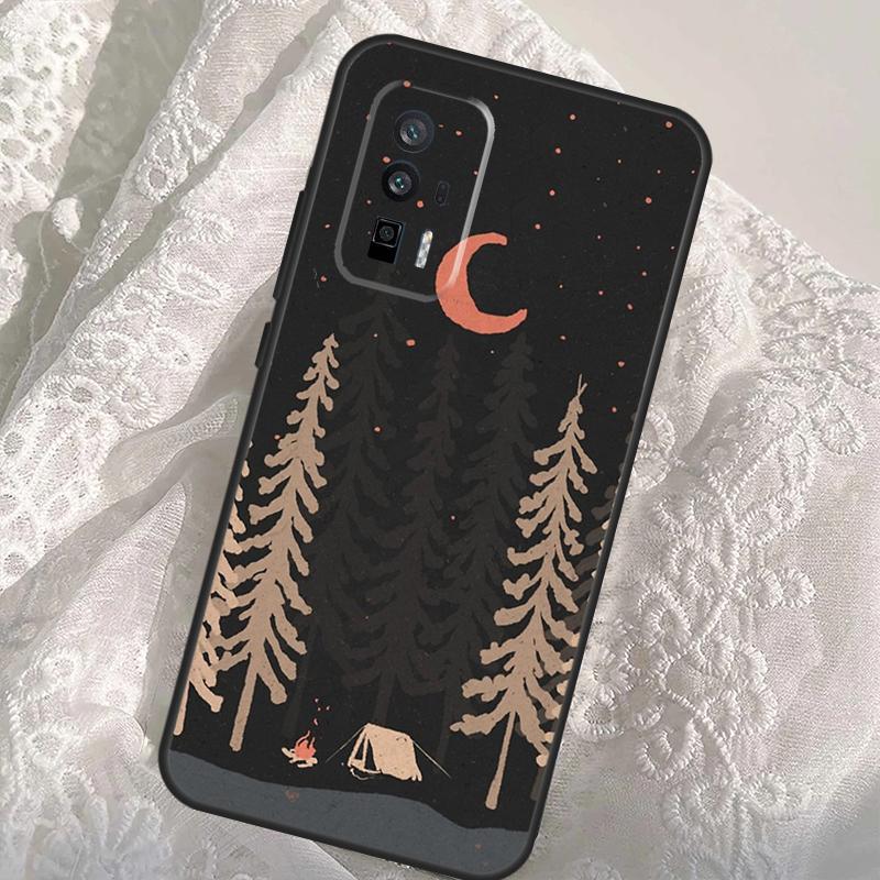 Star Lake Mountain Case For Xiaomi 13T 14T Pro 12T 11T 13 14 Ultra POCO X6 Pro M6 X3 X5 M5s F3 F5 F6 Cover