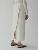 Mommet Noah Slit Maxi Skirt Cream