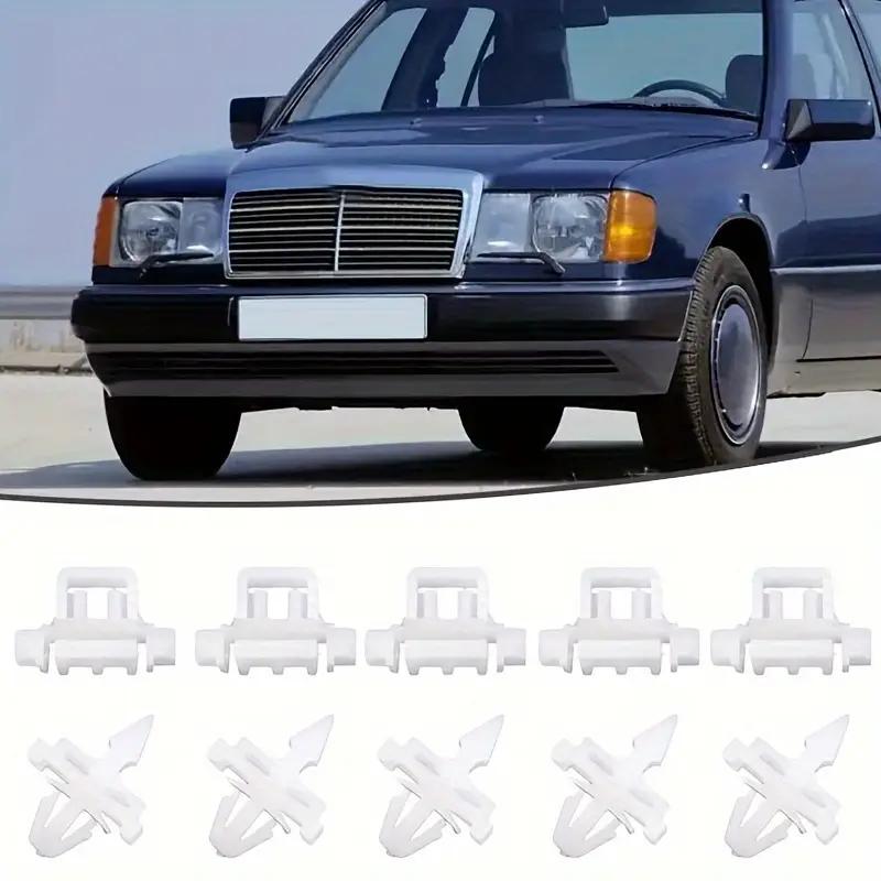 30pcs Durable Plastic Car Side Door Molding Trim Clips Replacement For Mercedes-Benz 124, E-Class & Kombi Models (1985-1996)