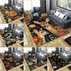 1Pc Animal Flowers Print Rug - Home Decoration Carpet For Living Room Bedroom Flooring Computer Chair Area Rug