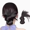 Women's Lazy Style Clip-in Bun Wig - Natural Fluffy Hair Accessory