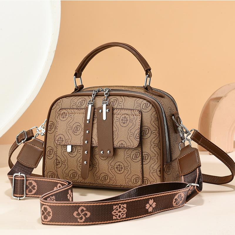 Popular Bag Women's 2025 New High-end Small Square Bag Pu Large-capacity Women's Handbag Versatile Women's Bag