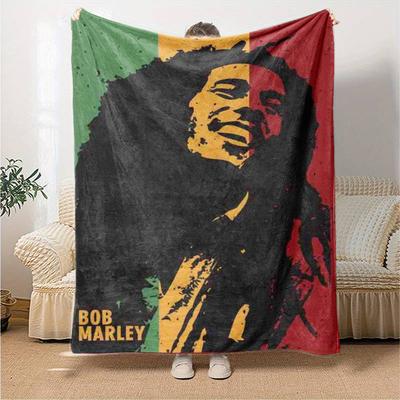 Bob Marley Tekk Pehme Soe Mugav Suurepärane Voodi Diivani Kontoritooli jaoks Kõikideks Hooaegadeks Kaasaegne Täiuslik Kingitus Sugulastele ja Sõpradele