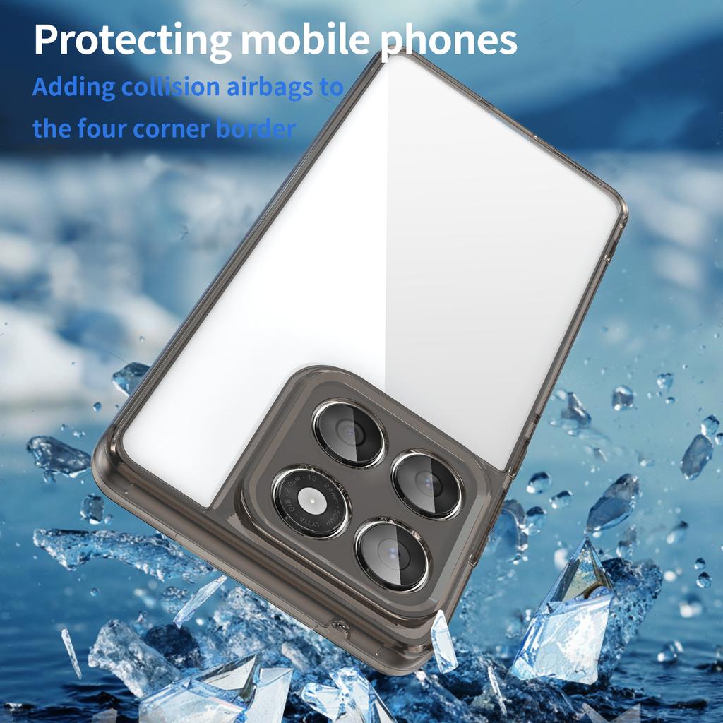 Slim Case for Motorola Edge 60 Fusion 5G/60 5G/60s 5G TPU+Acrylic Phone Back Cover Anti Yellowing