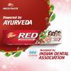 Dabur Red Ayurvedic Toothpaste - 750g (250g x 3) | Germ Protection, Cavity Care, Plaque Removal & Fresh Breath | Fluoride Free Herbal Paste