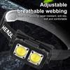 Powerful Mini COB Headlamp Type-C Charging Headlights Super Bright 500LM 18650 Head Torch Camping Emergency Waterproof Lantern