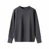 450g Thickened Cashmere Protein Raglan Sleeve Sweatshirt - Women's Warm Round Neck Top