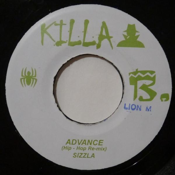 

7inch Record SIZZLA - Advance NONE Killa B. Jamaica Rap & Hip-Hop/R&B Used