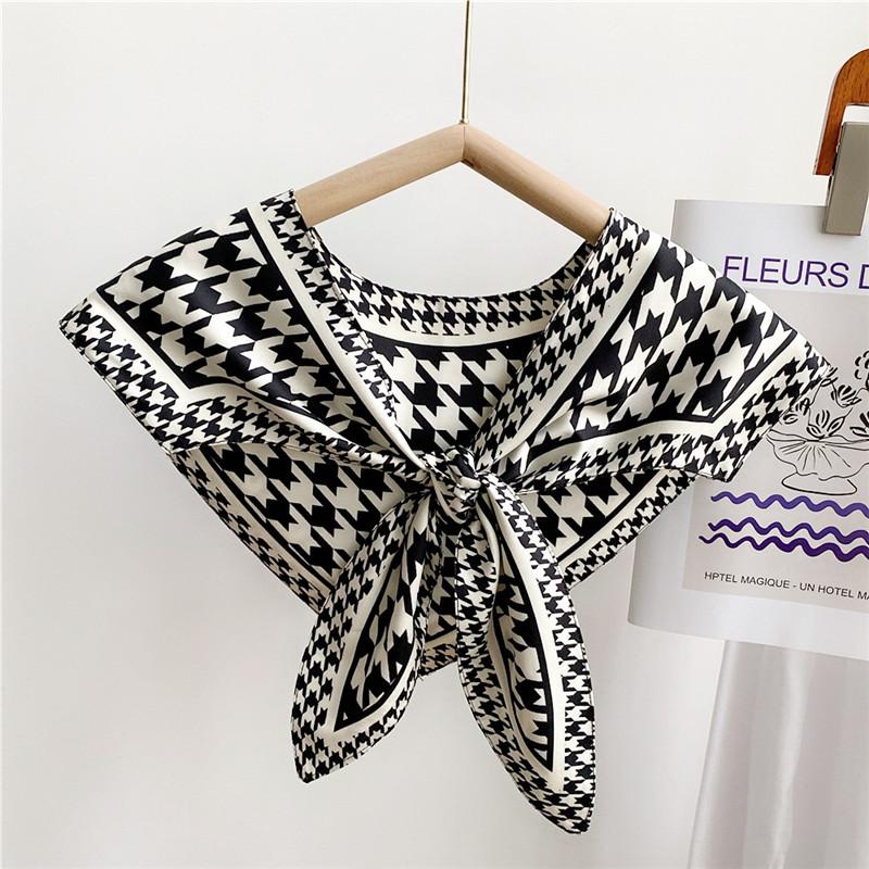 Triangle Over Shawls Scarves Shirt T-shirt Shoulder Fake CollarsVest  Scarf Sleeveless Jacket Shawls Detachable Collar for Women