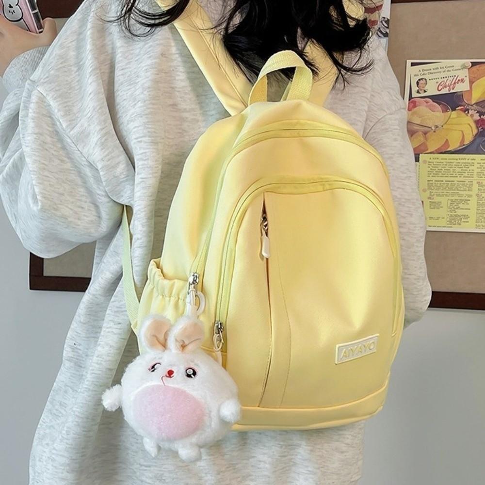 Multi Pockets Girls Backpacks Large Capacity Teenage Shoulder Bags Students School Bags  Student