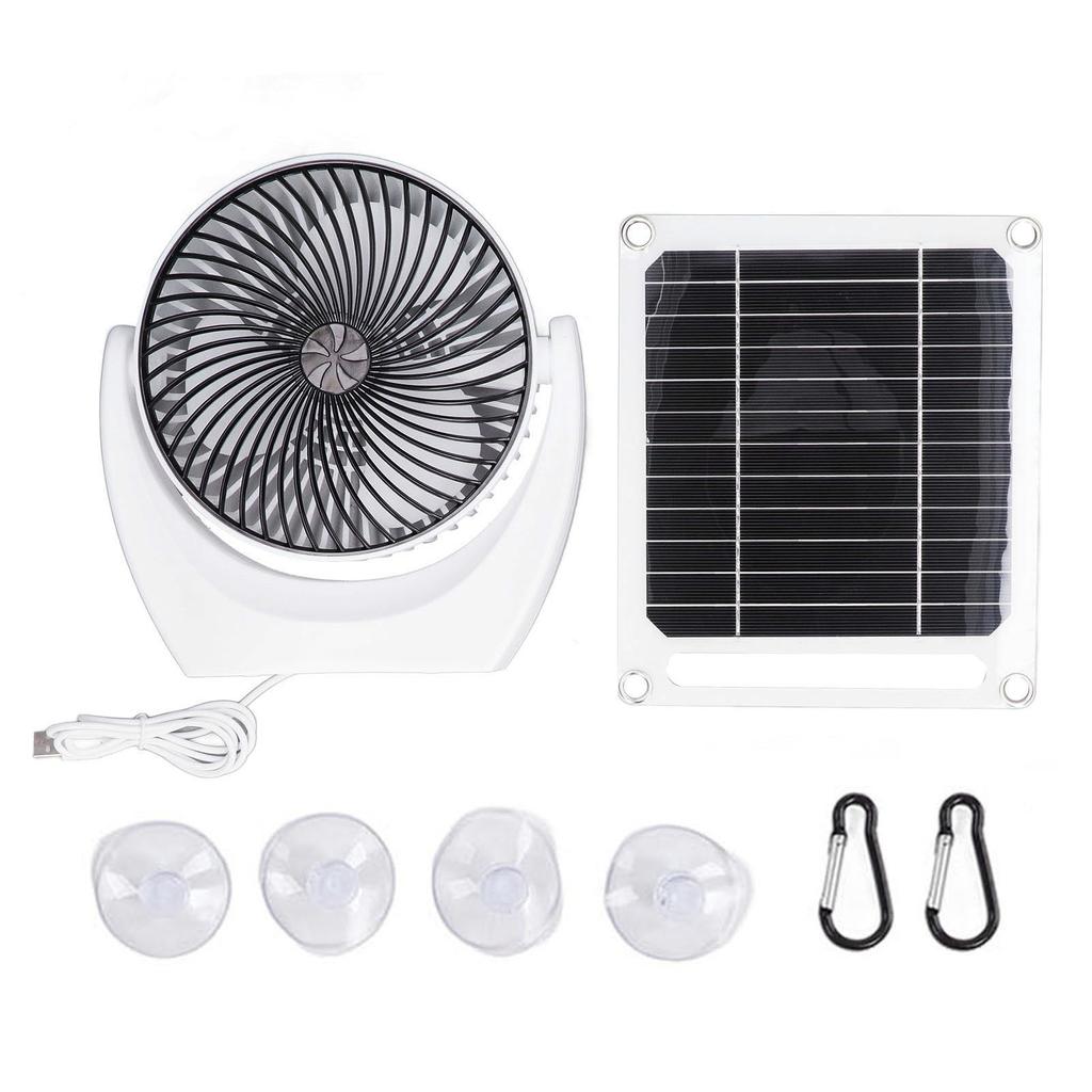 4.5W 5V Solar Panel Powered Fan Stable Convenient Output Efficiency Light Weight 6W 5V Solar Panel
