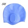 Lightweight Swimming Cap Adults Silicone Cap, Waterproof Non-slip Elastic Pool Swim Hat, Men Women Ear Protection Bathing for Short Long Hair