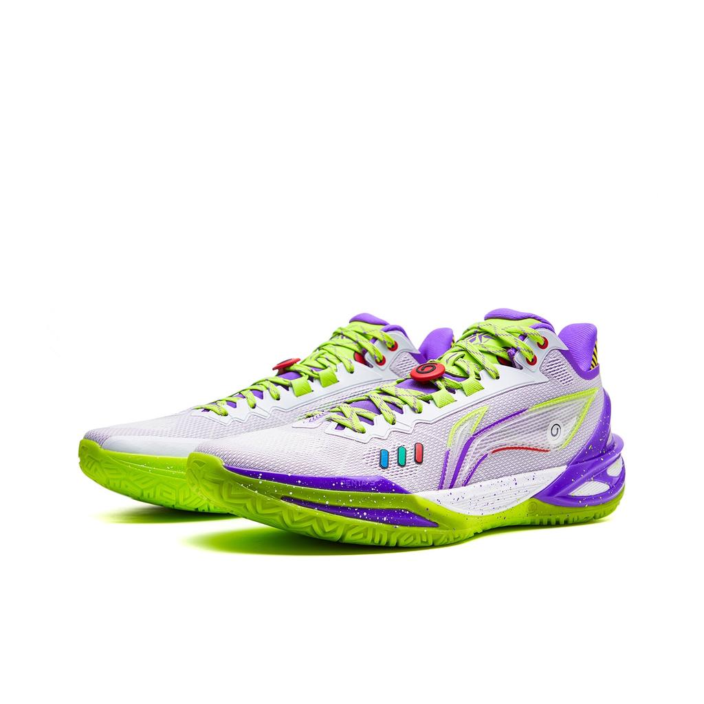 Li Ning Disney X Blade 6 Buzz Lightyear Basketball Shoes Men Sneaker White ABAV063-3