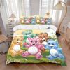 Care Bears Adventure Print 3Pcs Bedding Setduvet Cover With 2 Bedropillowcase Home Birthday Gift
