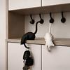 1/2pcs Cute Cat-Shaped Hooks Multi-Purpose Hanging Storage Hook with Handheld Light for Bedroom Livingroom Decor Ornament Hanger