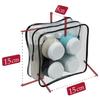 Silicone Travel Bottles For Airplane Carry-On Cosmetics - Set B02