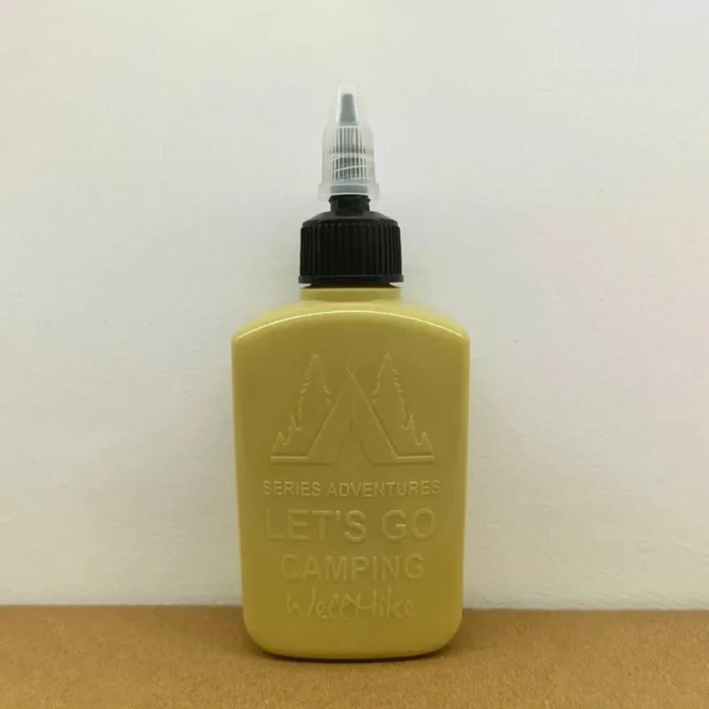 Portable Outdoor Oil Bottle Sealed Seasoning Container for Barbecue Camping Sub-can Oil Pot Storage Box Barbecue Supplies