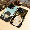 Hyouka Hotaro Oreki Phone Case For iPhone 17,16,15,14,13,12,11 Plus,Pro Max,XS,Colored Silver Plated Inside Cover