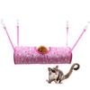 Hideaway Tunnel Warm Tube Cage Scratchproof Hammock Hanging Bed for Little Pet
