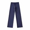 Women's High-Waisted Drapey Drawstring Pants – Casual, Loose-Fit, Mid-Low Waist Sweatpants for Home, Yoga, & Autumn Comfort.