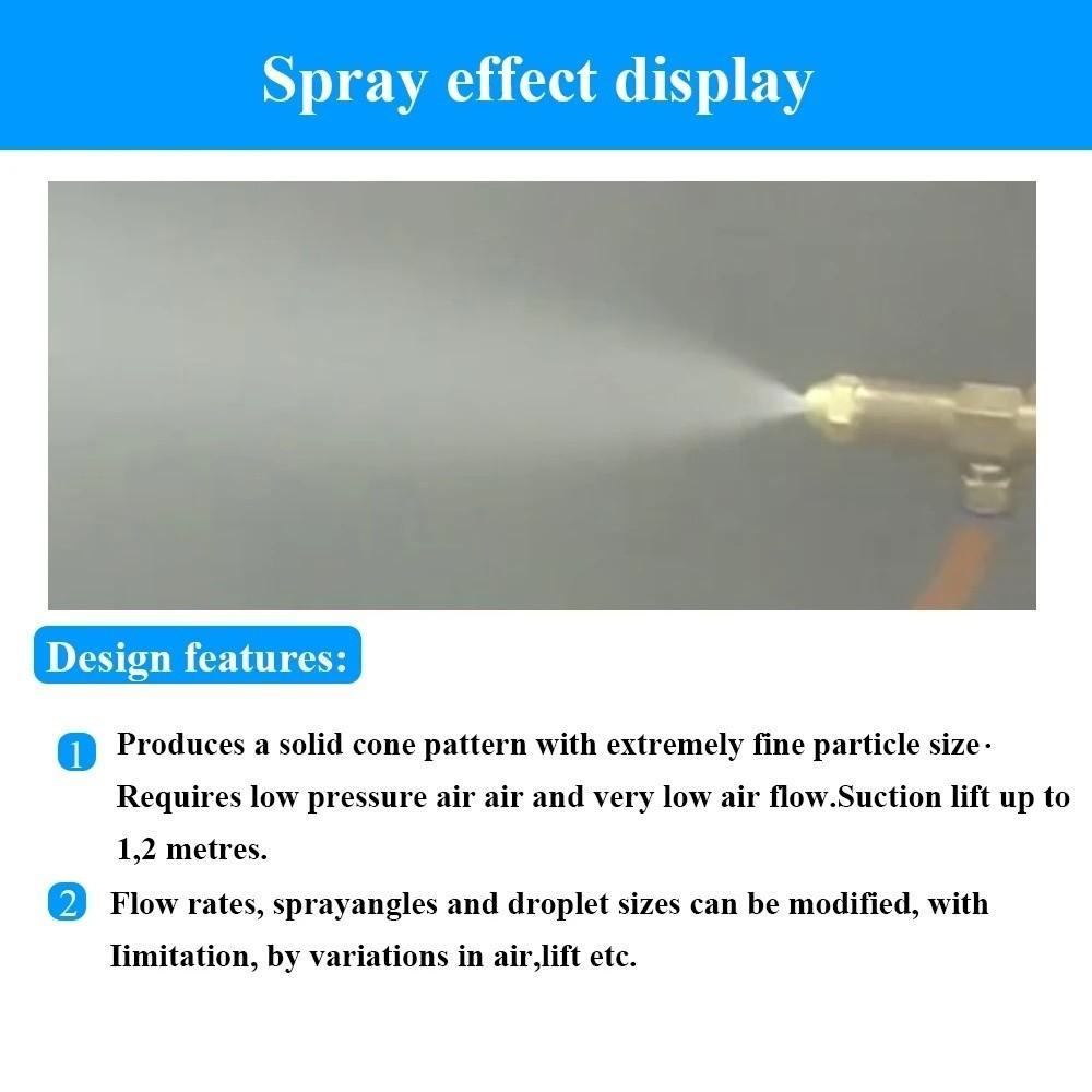 Stainless Steel Fittings Siphon Nozzle Brass Nozzle Oil Burner Nozzle  Combustion System
