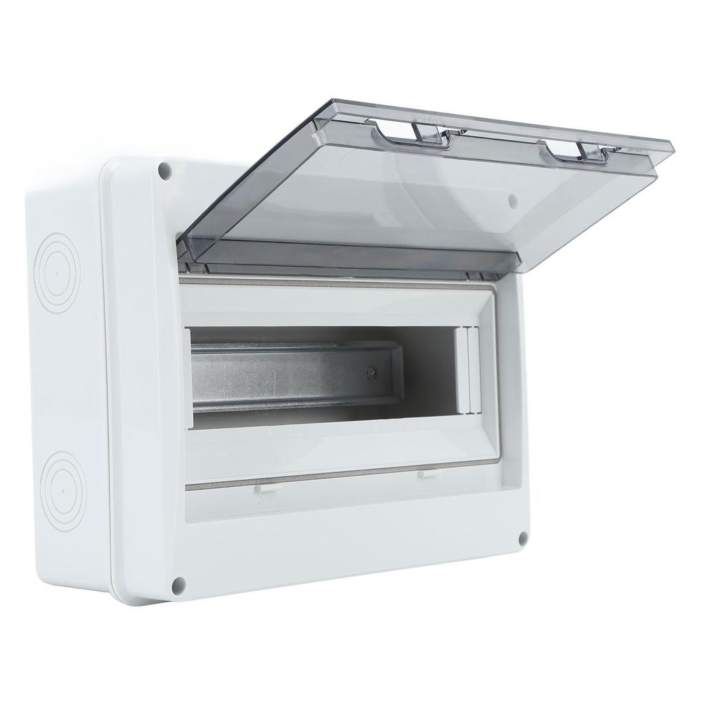 Automatinio jungiklio dėžė, montuojama ant paviršiaus, vandeniui atspari, 12 vietų, buitinė, lauko, paskirstymo jungiamoji dėžė