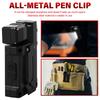 EDC Flashlight 1200mAh Mini Magnetic Flashlight Portable Pocket Double Light Sources Flashlights for Home Emergency Outdoor Car