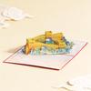 Exquisite 3D Great Wall Greeting Card: Beijing Souvenir for New Year and Business