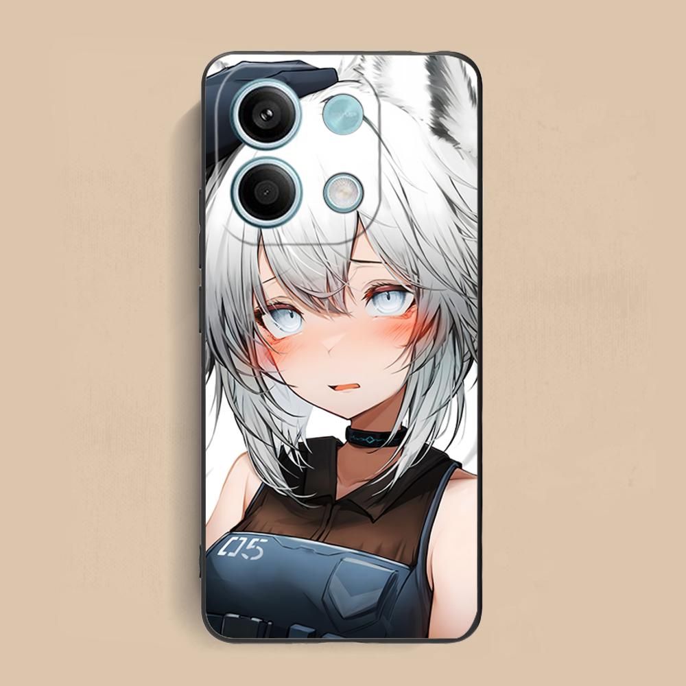 Arknights Grani Matte TPU Mobile Phone Case for Xiaomi Redmi 15 14 13 12 A5 3 2 1 C Plus 4G 5G Colorful Printing Cover