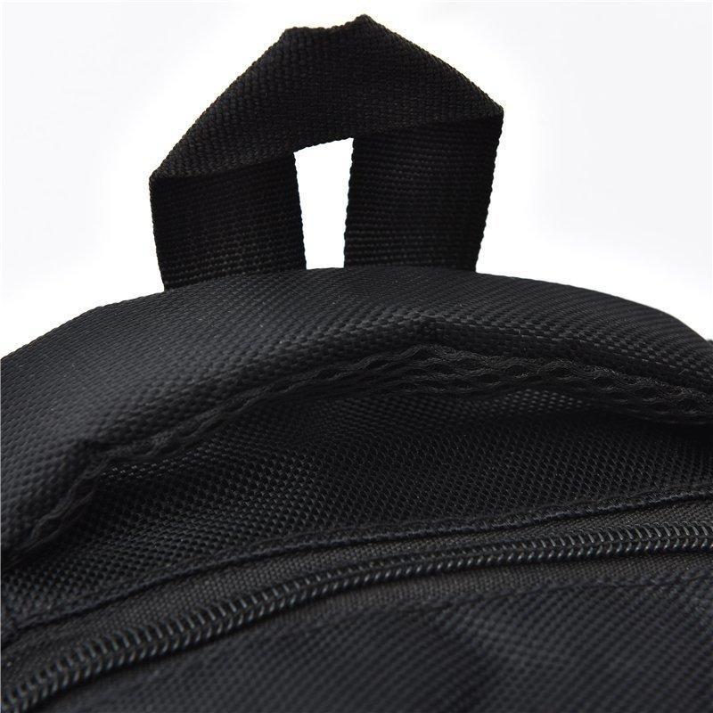 Unisex jednobarevný nepromokavý a prodyšný business fashion ležérní všestranný batoh na každý den