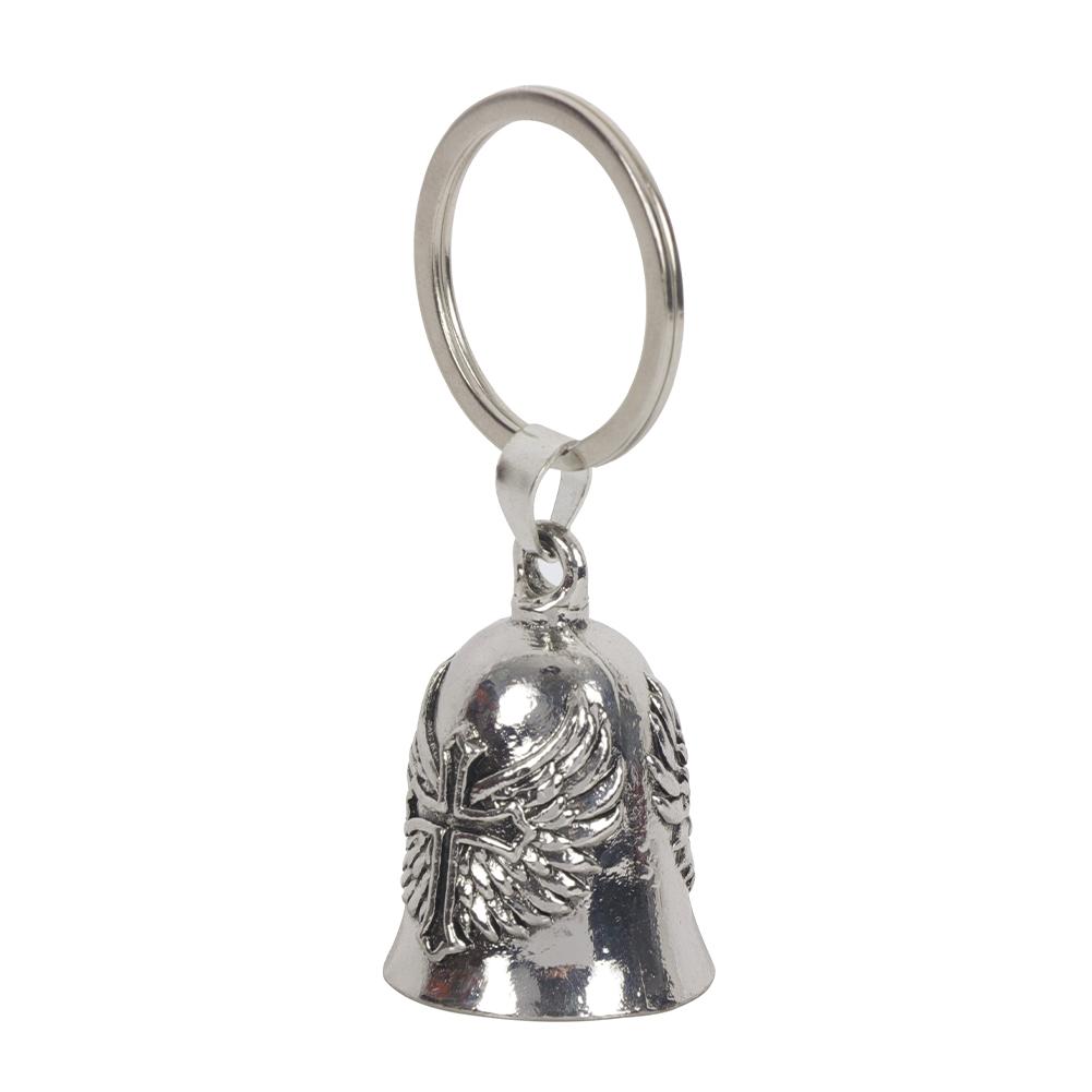 Retro Feather Riding Bell Guardian Motorcycle Biker Riding Bell Motorcycle Decoration Accessories for Biker Riders Bicycle Valentine Gift