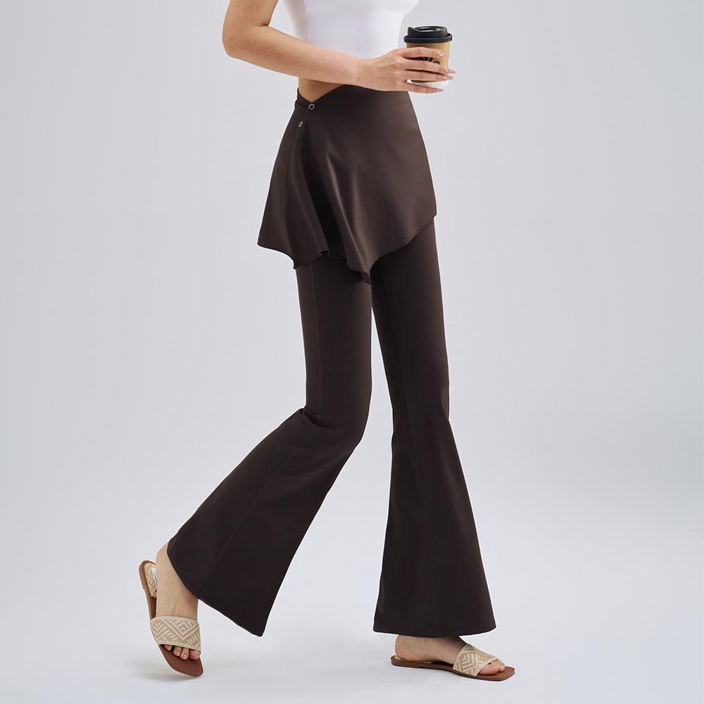 Sweatpants Yoga Pants Women's Summer Thin Hip Lift Removable Fart Curtain Pilates Training Sports Suit Micro-pull Fitness Pants