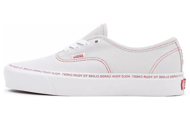 Vans Authentic 44 Dx Белый Красный VN0A4BVYOFW 38