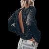 Party Glitter Nightclub Top Party Sequins Long sleeve round Neck Shirts Nightclub Personality Top