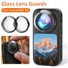 Removable Lens Protector Protective Lens Cap for Insta360 X6 Panoramic Camera Accessories