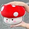 Plant Plush Toy Red Sofa Decor Mushroom Plushie Stuffed Mushroom Mushroom Plush Pillow Plush Toy
