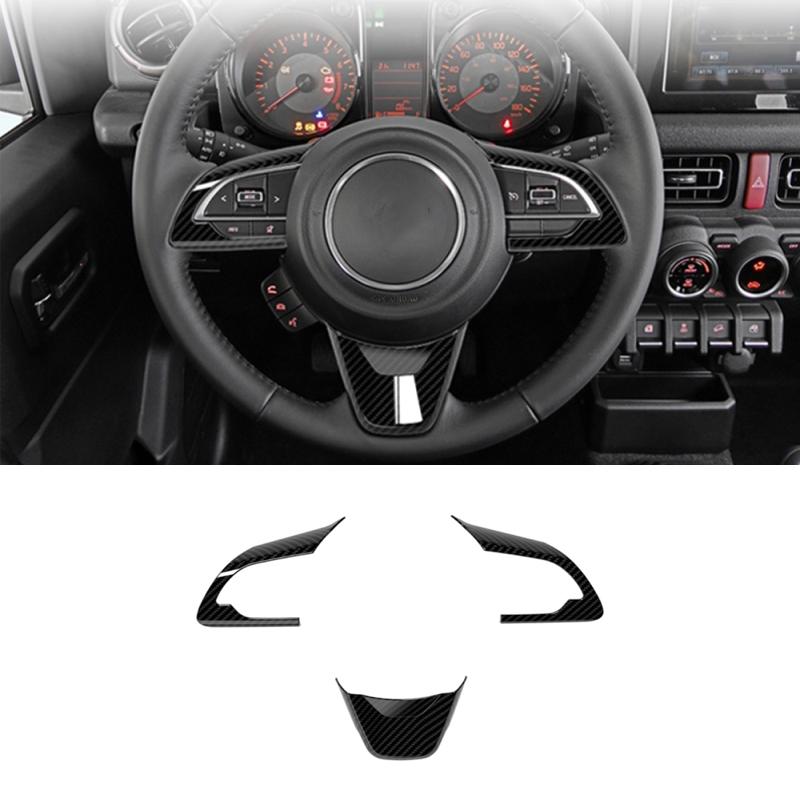 For Suzuki Jimny 2018-2025 JB64W/JB74/JC74W Car Center Console Steering Wheel Control Panel  Interior Decoration Accessoires