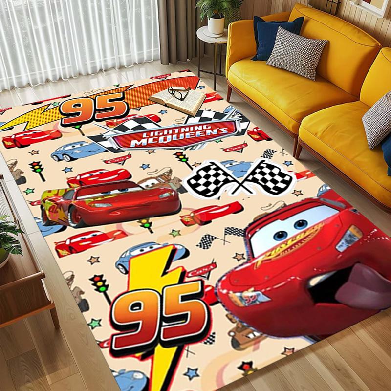 Mcqueen Living Room Nonslip Area Rug Soft Carpet For Bedroom Game Playroom Sofa Office Home Decor Doormat Christmas Gift C922238