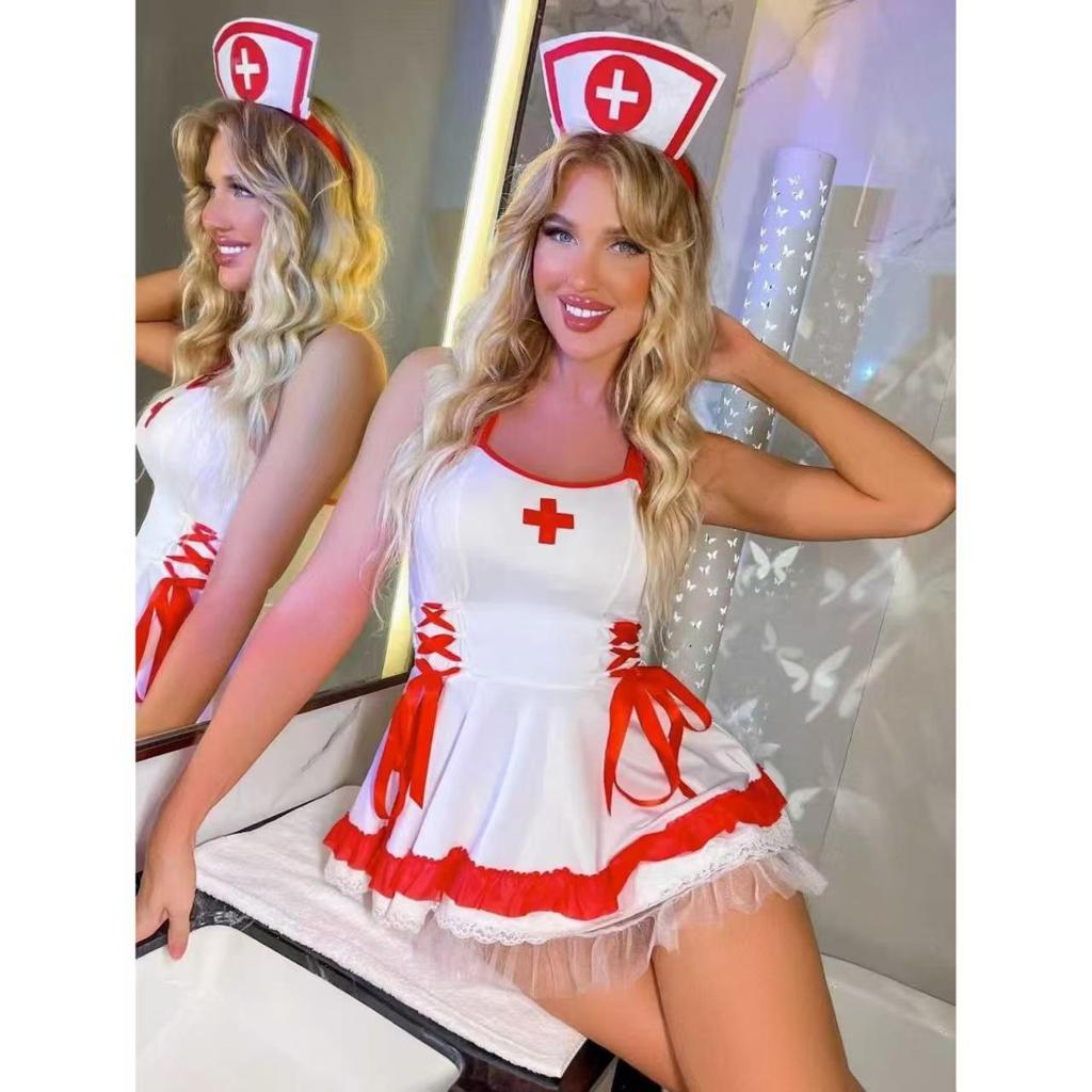 European & American Sexy Role-Playing Lingerie: Nurse Costume