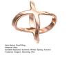 Scarf Ring X Shape Scarf Slide Buckle for Women Minimalist Shawl Brooches Clip