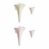 2PCS Foldable Kitchen Funnel with Support Stand TPE Mini Wide Mouth Funnel for Liquid Oil Powder Filling Bottles Home Storage