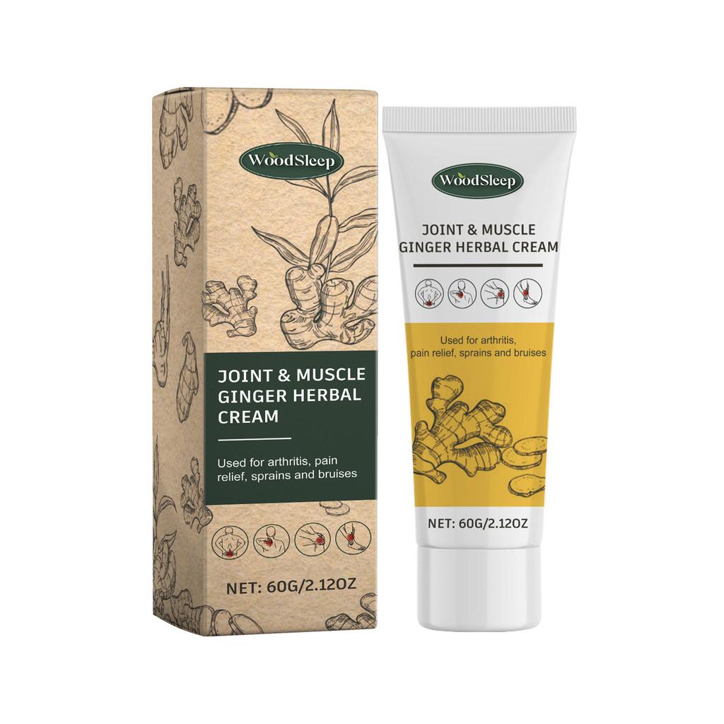 Ginger Herbal Woodsleep Balm For Gentle Soothe Of Discomfort In Knees Wrists And
