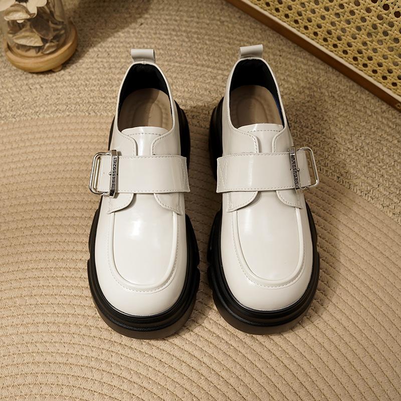 Maillard hnědé vysoké podpatky zimní s kabátem na silné podrážce voděodolné stolní hromada teplé bavlněné boty nadýchané mokasíny ženy