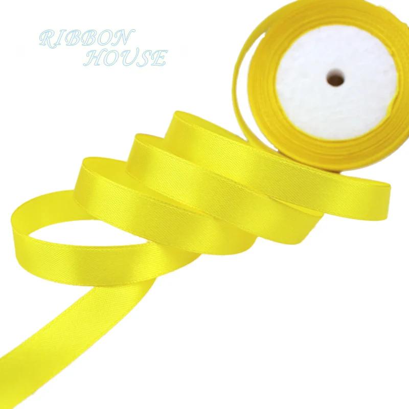 (25 yards/roll) 6mm Single-sided Satin Ribbon Woven Ribbon Gift Packaging Christmas Decoration Handmade Ribbon DIY Wholesale