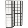 Room Divider, Folding 4-Panel, 160 X 170 Cm, Black